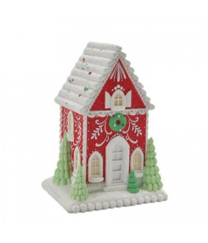 SPRINKLES GINGERBREAD HOUSE, 25.7cm
