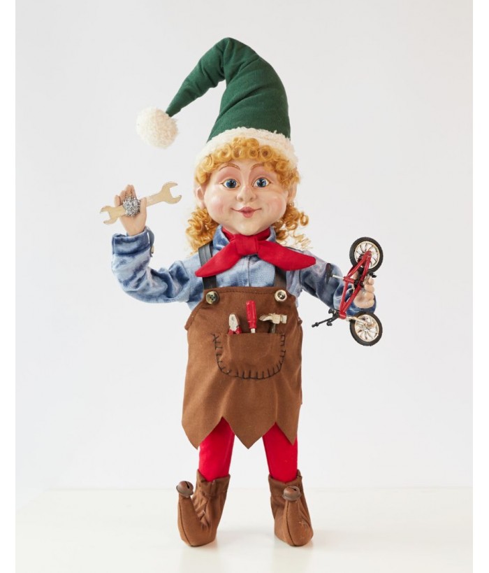 FRANNY TOY MAKER ELF, 47.5CM